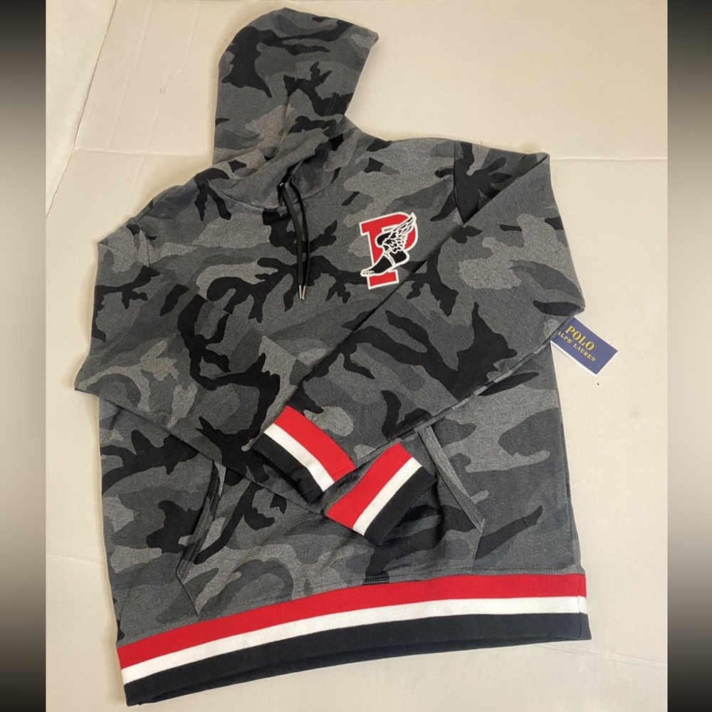RALPH LAUREN P-WING 1992 STADIUM COLLECTION CAMO HOODIE